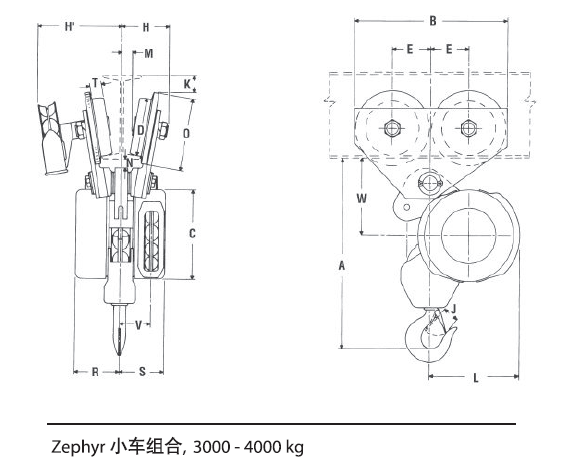 Zephyr集成手推或手拉式小車(chē)組合(圖3)